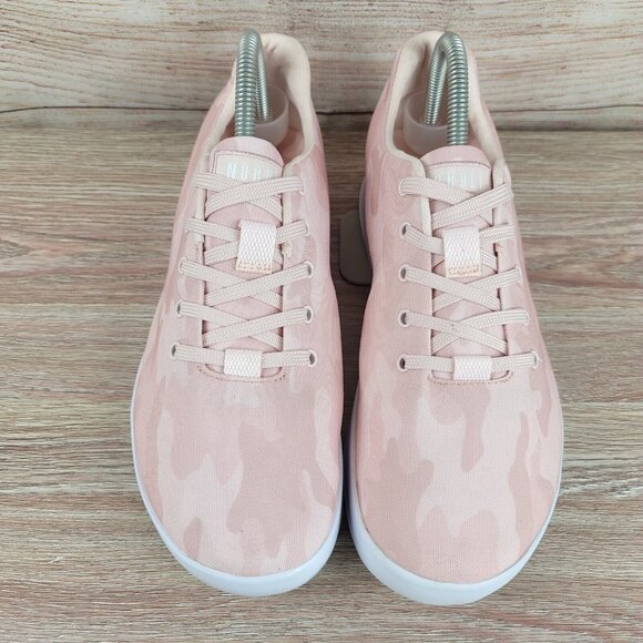 NOBULL Pink Camo Trainer Shoes Women's Size 9.5 Canvas Training Running CrossFit - Picture 3 of 9